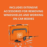 Fein MultiMaster MM 700 1.7 Q Autoglas Oscillating Multi-Tool – QuickIN System, Constant Speed Motor, Metal Gear Head – Ideal for Auto Glass, Windshield Removal & Body Repairs (72297065090)