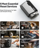 CarPal Wireless OBD2 Scanner – Compact Bluetooth Diagnostic Tool for All-System Vehicle Checks, Engine & Battery Monitoring, 6 Reset Functions, Android & iOS Compatible