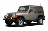 Driver Left Side Rear Quarter Window Quarter Glass Compatible with Jeep Wrangler 93.4'' WB Short Wheel Bass 1997-2006 Models