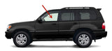 Driver Left Side Front Door Window Door Glass Compatible with Toyota Land Cruiser/Lexus LX 470 1998-2007 Models