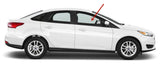 Passenger Right Side Front Door Window Door Glass Compatible with Ford Focus 2012-2018 Models (Not For Focus Rally Sport)