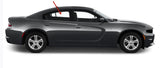 Passenger Right Side Rear Door Window Door Glass Compatible with Dodge Charger 2011-2022 Models
