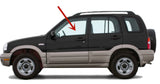 Driver Left Side Front Door Window Door Glass Compatible with Chevrolet Tracker 4 Door Utility 1999-2005 Models