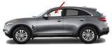 Driver Left Side Front Door Window Door Glass Compatible with Infiniti FX35 FX37 FX50 QX70 2009-2017 Models
