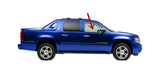 Passenger Right Side Front Door Window Door Glass Compatible with Chevrolet Avalanche 2012-2013 Models