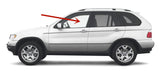 Driver Left Side Front Door Window Door Glass Compatible with BMW X5 2000-2006 Models
