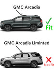 Driver Left Side Rear Door Window Door Glass Compatible with GMC Acadia 2017-2023 Models (not for Acadia Limited Model)