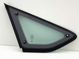 OE Black Moulding Style Passenger Right Side Quarter Window Quarter Glass Compatible with Ford Focus/Focus Rally Sport 4 Door Hatchback 2012-2018 Models