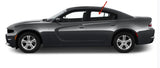 Driver Left Side Rear Door Window Door Glass Compatible with Dodge Charger 2011-2022 Models