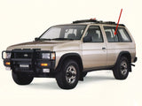 Driver Left Side Rear Vent Window Vent Glass Compatible with Nissan Pathfinder 4 Door Utility 1990-1995 Models
