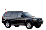 Passenger Right Side Rear Quarter Window Quarter Glass Compatible with Mitsubishi Montero Sport 1997-2007 Models