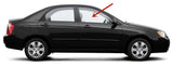 Passenger Right Side Front Door Window Door Glass Compatible with Kia Spectra 2005-2009 All Models / 2004 4 Door Sedan 2.0L ENG Models