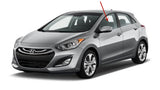 Driver Left Side Front Door Window Door Glass Compatible with Hyundai Elantra GT 4 Door Hatchback 2013-2017 Models