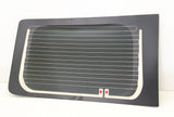 Heated Back Window Back Glass Passenger Right Side Compatible with Chevrolet City Express 2014-2018/Nissan NV200 2013-2020 Models
