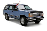 Passenger Right Side Front Door Window Door Glass Compatible with Ford Explorer 4 Door Utility 1991-1994 Models