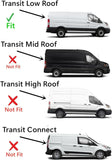 Heated Rear Back Window Back Glass Passenger Right Side Compatible with Ford Transit 83.2" Low-Roof Van 2015-2023 Models (Not for Mid-Roof , High-Roof , Or Transit Connect)