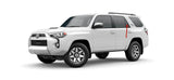 Driver Left Side Rear Vent Window Vent Glass Compatible with Toyota 4Runner 2010-2022 Models