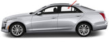 Driver Left Side Rear Door Window Door Glass Compatible with Cadillac CTS 4 Door Sedan 2014-2019 Models