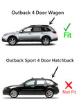 Factory Privacy Tinted Tempered Driver Left Side Rear Door Window Door Glass Compatible with Subaru Outback 4 Door Wagon 2010-2014 Models