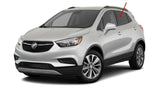 Driver Left Side Rear Door Window Door Glass Compatible with Buick Encore 2013-2022 Models