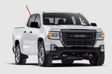 Passenger Right Side Rear Door Window Door Glass Compatible with Chevrolet Colorado 2015-2022 4 Door Crew Cab/GMC Canyon 2015-2022 4 Door Crew Cab Models