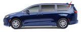 Driver Left Side Rear Quarter Window Quarter Glass Compatible with Chrysler Pacifica/Hybrid 2017-2021 Models