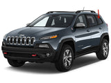 OE Black Moulding Style Privacy Driver Left Side Quarter Window Glass Compatible with Jeep Cherokee 2014-2018 Models