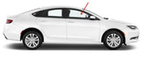 Laminated Passenger Right Side Front Door Window Door Glass Compatible with Chrysler 200 4 Door Sedan 2015-2018 Models