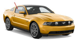 Passenger Right Side Door Window Door Glass Compatible with Ford Mustang 2 Door Coupe 2005-2014 Models