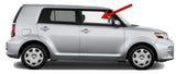 Passenger Right Side Front Door Window Door Glass Compatible with Scion XB 2008-2015 Models