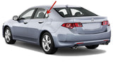 Driver Left Side Rear Vent Window Vent Glass Compatible with Acura TSX 4 Door Sedan 2009-2014 Models