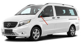 Driver Left Side Front Vent Window Vent Glass Compatible with Mercedes Benz Metris 2015-2022 Models