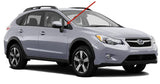 NAGD Passenger Right Side Front Vent Window Vent Glass Compatible with Subaru XV Crosstrek 2013-2017 / Impreza 2012-2016 Models
