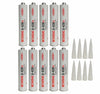 U-428+ HV Fast Cure Auto Glass Urethane Adhesive - Primerless, 310ml (10.5oz) Cartridges 1 BOX = (Cartridge, 10, Count)