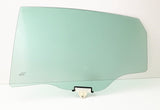 Driver Left Side Rear Door Window Door Glass Compatible with Dodge Dart 2013-2016 Models