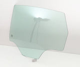Driver Left Side Rear Door Window Door Glass Compatible with Ford Fiesta 4 Door Sedan 2011-2019 Models