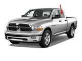 Driver Left Side Rear Door Window Door Glass Compatible with Dodge Ram Pickup 1500 4 Door Quad Cab 2009-2018 Models & 1500 Classic 4 Door Quad Cab 2019-2023 Models