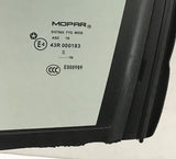 OEM Driver Left Side Rear Vent Window Vent Glass Compatible with Dodge Charger 2011-2022 Models