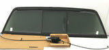 Complete Set with Motor Back Window Back Power Slider Glass Compatible with Dodge Ram 2006-2008 1500 Models/2006-2009 2500 3500 4500 5500 Models