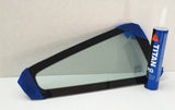 Passenger Right Side Quarter Glass Quarter Window Compatible with Ford Mustang 2 Door Coupe 2010-2014 Models