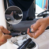 RXZ-130 BOUSH Windshield Removal Tool Kit | Car Windscreen Cold Knife & Quick Release Windshield Tool | Auto Window Glass Remover Kit | Professional-Grade Tool Set for Efficient, Safe Windshield Removal.