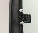 Movable Driver Left Side Rear Quarter Window Quarter Glass With Frame & Latch Compatible with Chevrolet Silverado Pickup 2 Door Extended Cab 1999-2006 Models