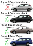 Driver Left Side Front Door Window Door Glass Compatible with Ford Focus 2000-2007 4 Door Models