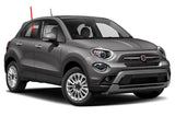 Passenger Right Side Rear Door Window Door Glass Compatible with Fiat 500X 2016-2022 Models