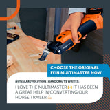 Fein Cordless MultiMaster AMM 700 1.7 Q Autoglas AS – 18V QuickIN Oscillating Tool for Automotive Repairs, Windshield Removal & Body Work – AMPShare/Bosch Battery Compatible (71293762090)