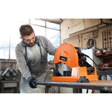 FEIN 72905361120 14 Inch Slugger Metal Cutting Saw High Performance Electric Chop Saw for Steel and Metal Cutting with Blade Vise Safety Gear and Accessories