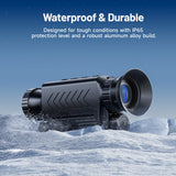 TS005 Advanced Thermal Monocular – 35mm Adjustable Lens, 384x288 IR Resolution, Extended-Range Detection for Wildlife, Search & Rescue, and Outdoor Professionals