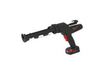 Powerpush by Meritool 9000-10-12V Cordless 12V Adhesive & Sealant Dispensing Gun for Standard 10 oz Cartridges, Professional Battery Powered Caulk Gun for RTV Silicone, Urethane, Epoxy & Industrial Sealants | SKU: 9000-10-12V