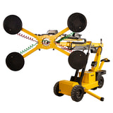 WPG Powr-Lift™ 1600 Vacuum Telehandler with Integrated Vacuum Lifter – 1,600 lb Capacity, 14 ft Reach, Battery Powered, Radio Remote Included, Heavy-Duty Glass & Non-Porous Material Handling Equipment
