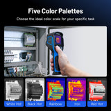 TC004 Mini – Compact Handheld Thermal Camera with TISR Image Enhancement for Precise HVAC, Electrical, and Mechanical Diagnostics